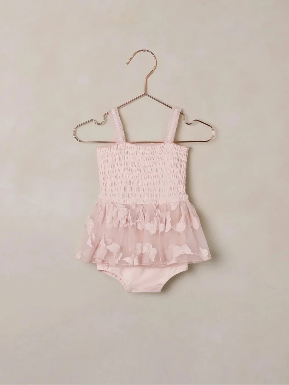 Noralee Butterfly Tutu Dress with Floral Appliqué